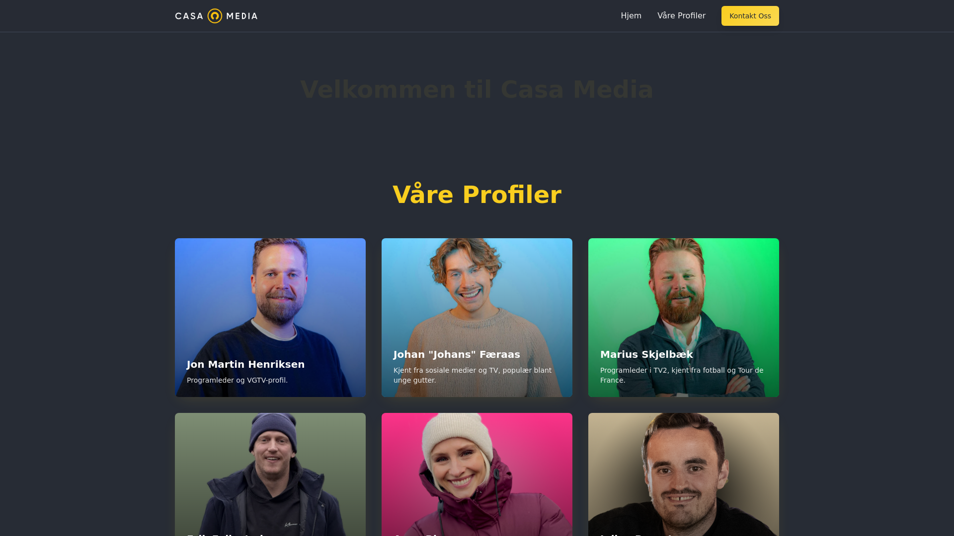 Casa Media - Profilbyrå og Influencer Marketing
