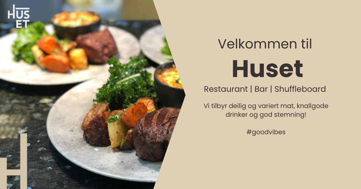Huset Sandefjord | Restaurant, Bar & Matopplevelser i Sandefjord