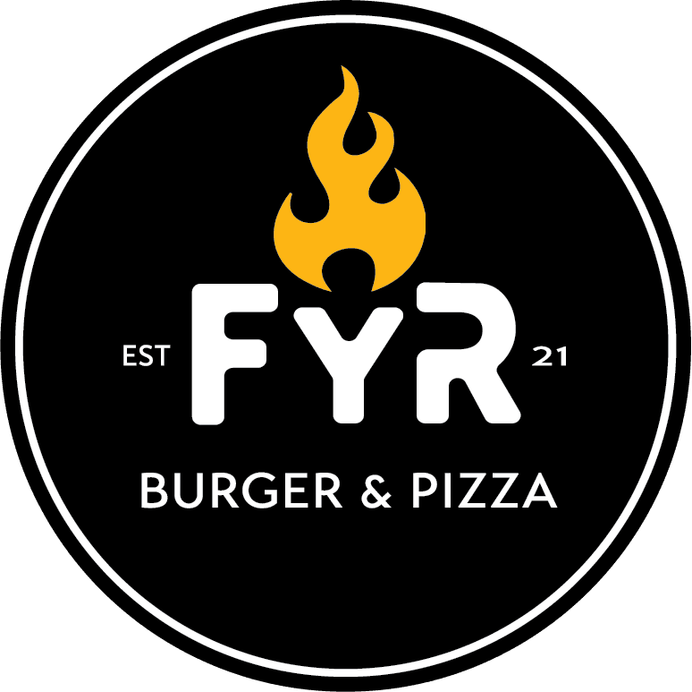 Fyr burger og pizza