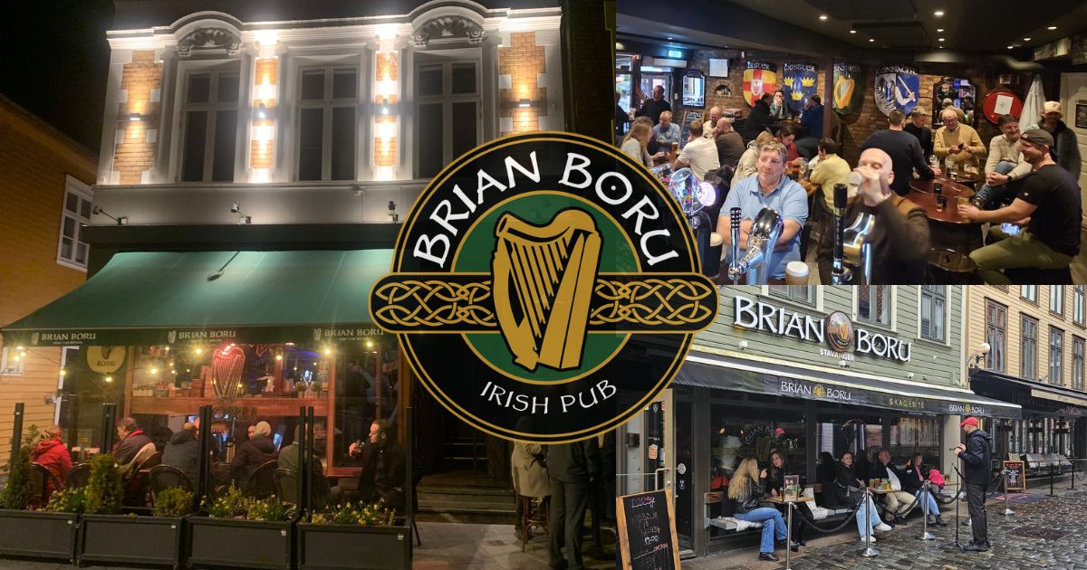 Home - Brian Boru Irish Pub – Authentic Irish Pubs in Bergen, Skien & Stavanger | Drinks, Live Music & Great Craic