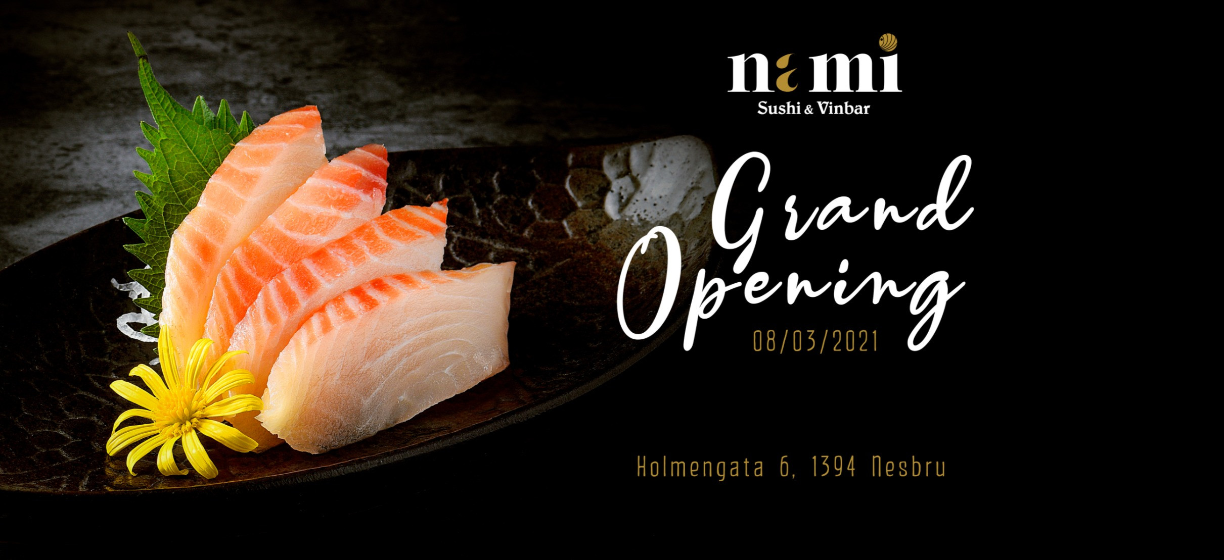NAMI SUSHI & VINBAR Holmengata, Nesbru, Norway