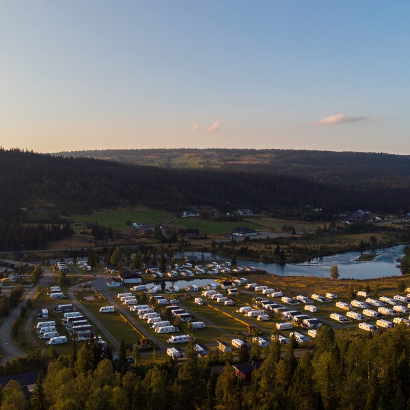 Bjørkestølen Helårscamping i Tisleidalen, Valdres  - Bjørkestølen Helårscamping