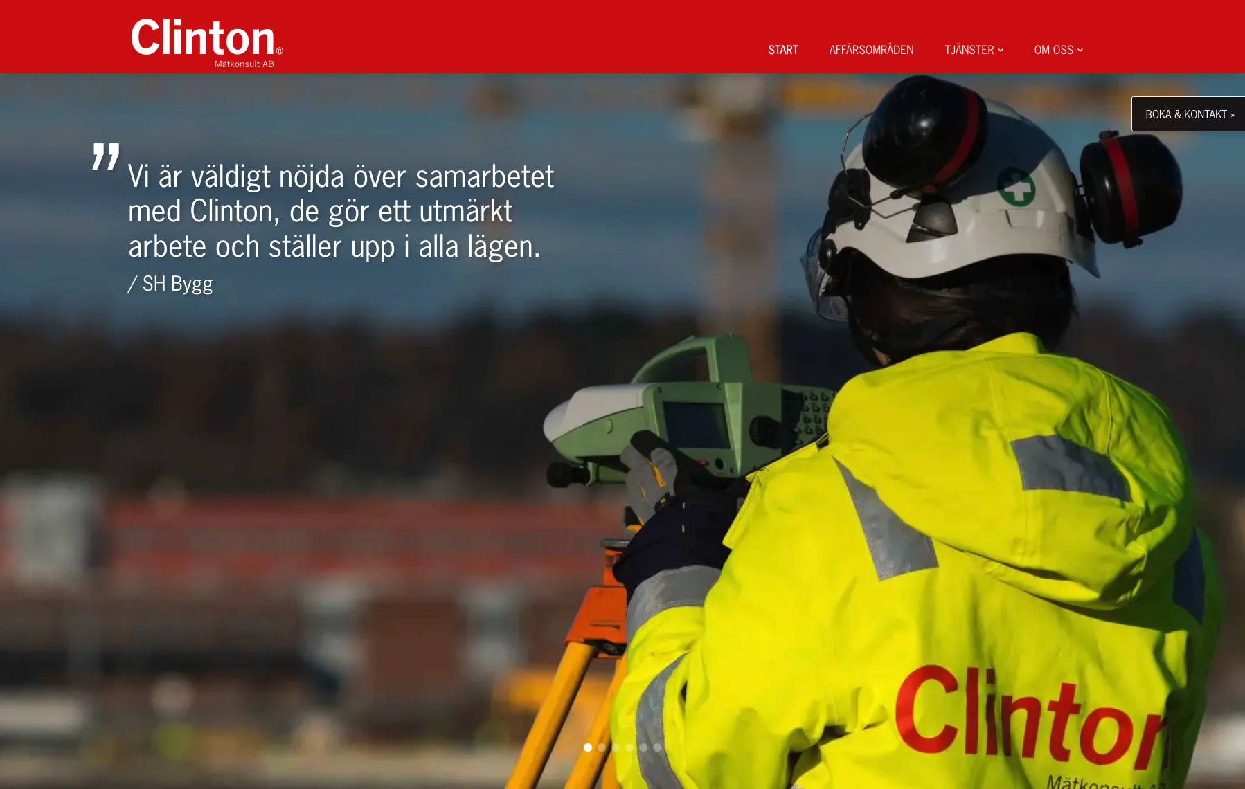 Clinton Mätkonsult levererar helhetslösningar inom mätningsteknik | Clinton Mätkonsult