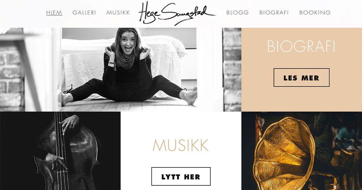 Hege Saugstad - Offisielle nettside