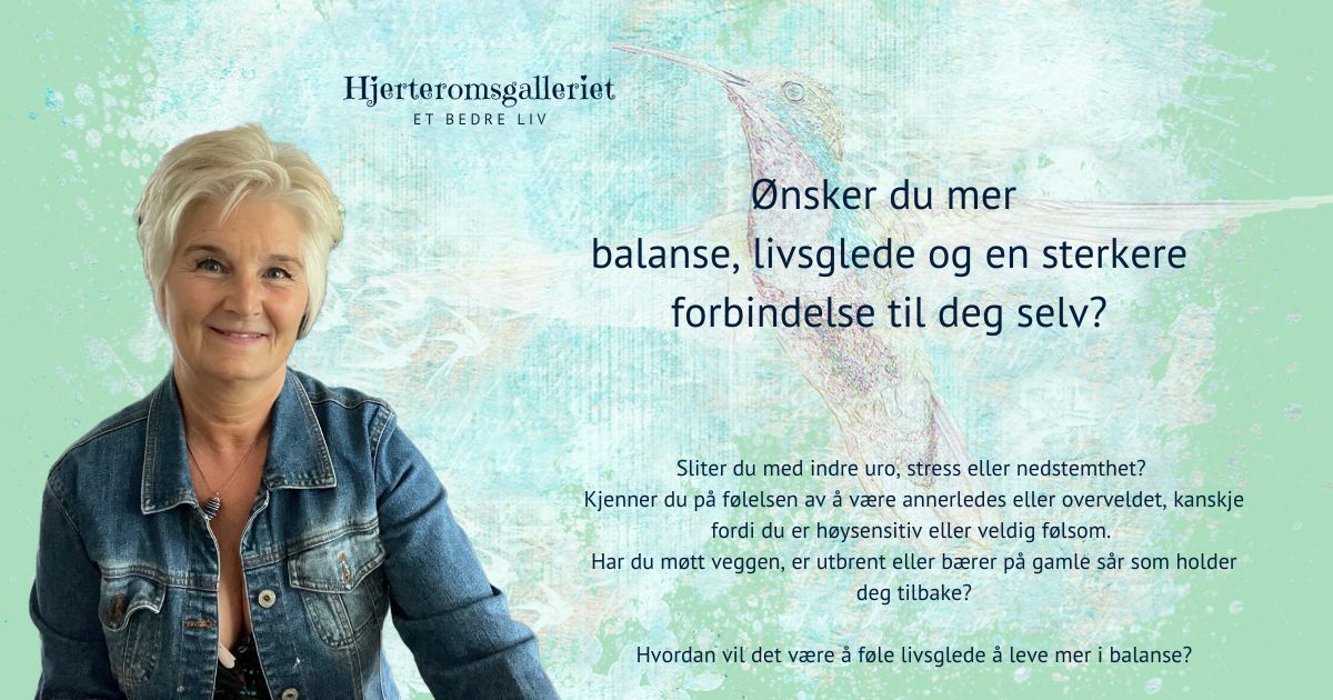 Ønsker du mer balanse, livsglede og en sterkere forbindelse til deg selv?