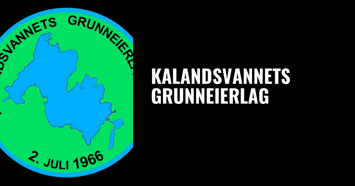 Kalandsvannets grunneierlag