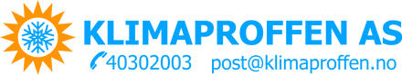 Klimaproffen AS, Varmepumper, Solskjerming, Nordre Follo, Ski, Panasonic, Mitsubishi, Klimaekspertene, Markiser