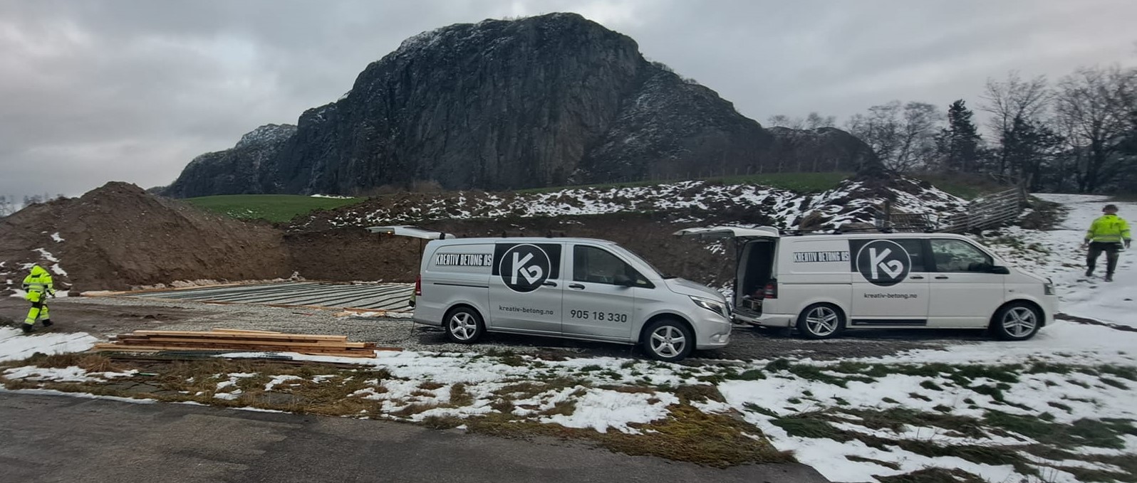 Kreativ betong - Betongarbeid, fra enebolig til industribygg