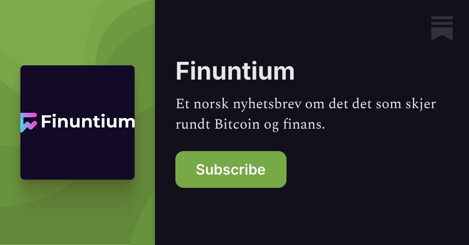 Finuntium | Alexander Ellefsen | Substack