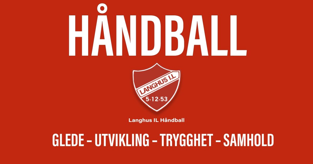 Velkommen til Langhus IL Håndball