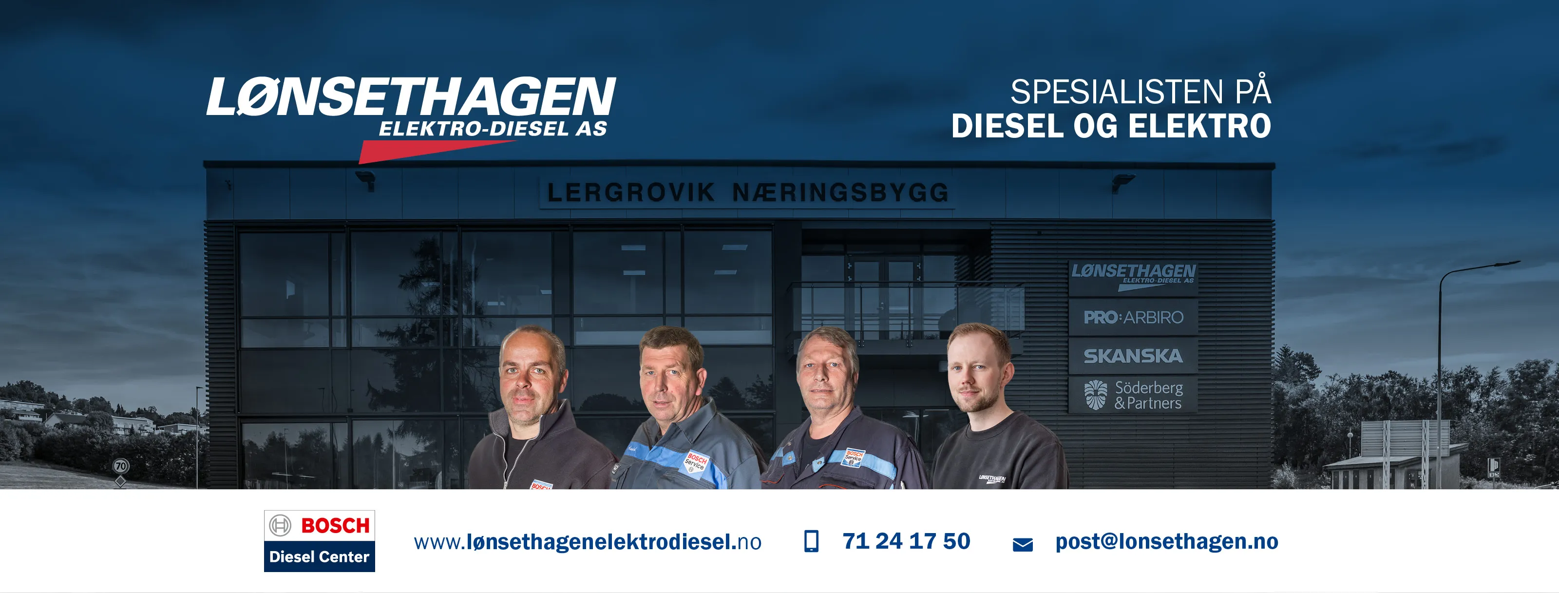 Lønsethagen Elektro-Diesel - Bosch Diesel Center