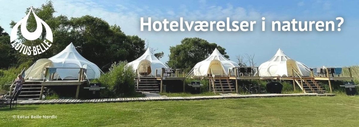 Lotus Belle • Glamping telt køb • Luksustelte & bomuldstelte