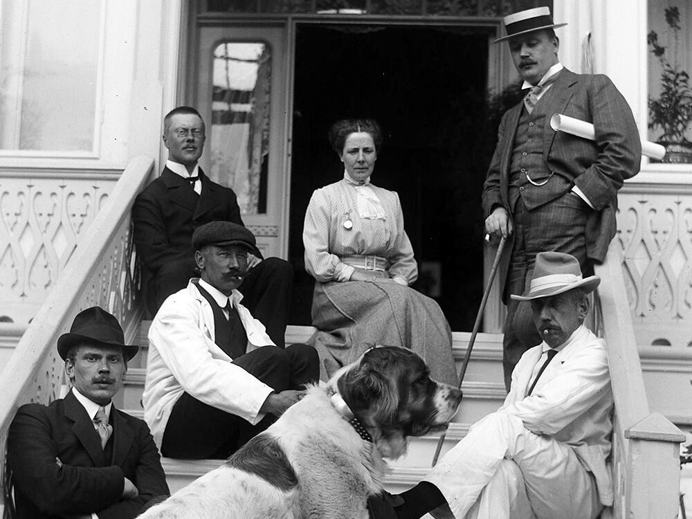 Venneforeningen ved Roald Amundsens hjem