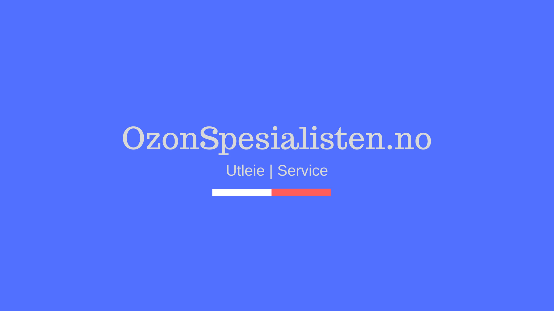 Ozonspesialisten – det ledende selskapet innen ozonbehandling og ozonteknologi i Norge
