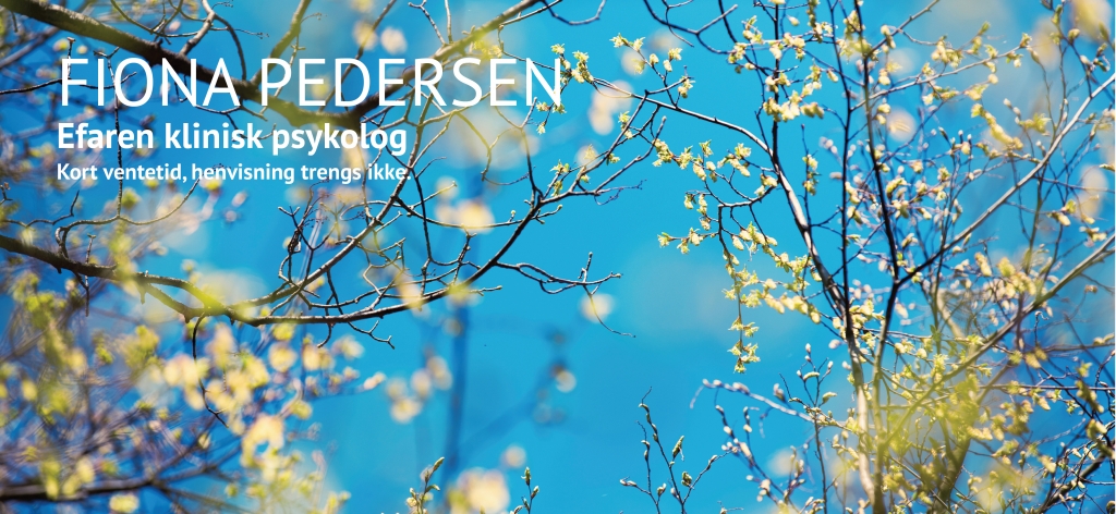 Hjem - Psykolog Fiona Pedersen