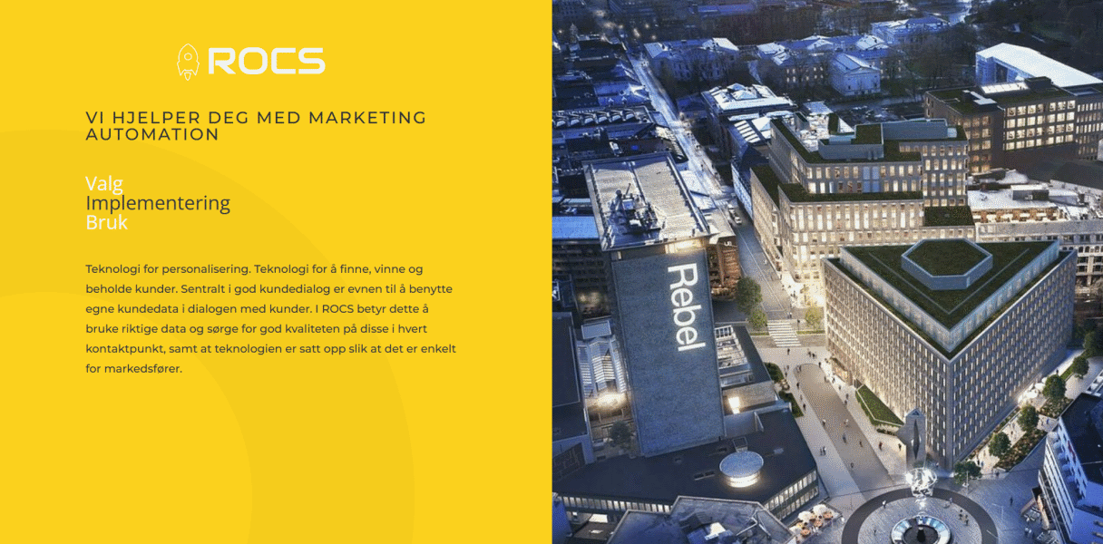 ROCS er eksperter på marketing automation og kundedialog