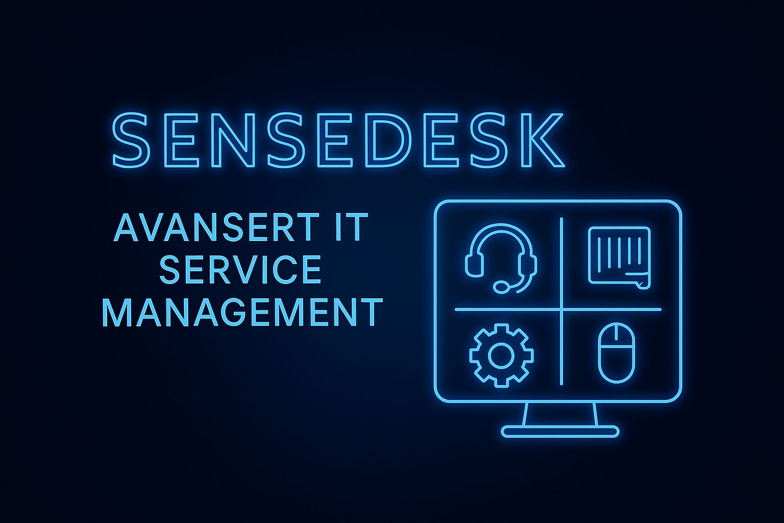 Sensedesk | Avansert IT Service Management