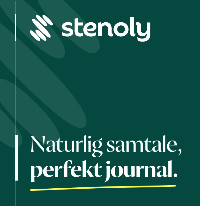 Stenoly - AI-journalføring for helsepersonell