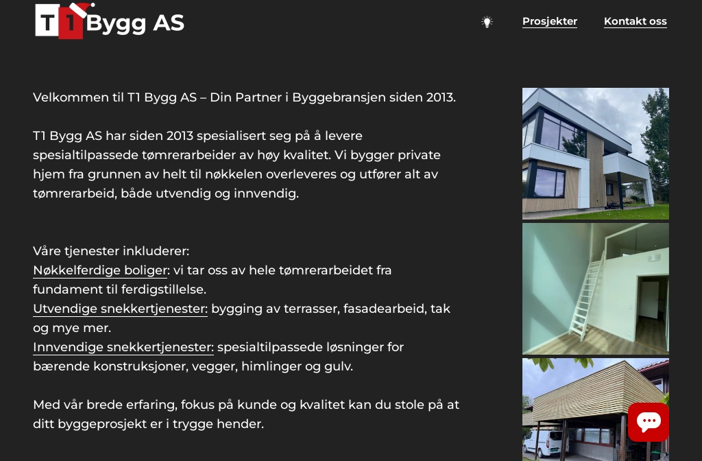 T1 BYGG AS