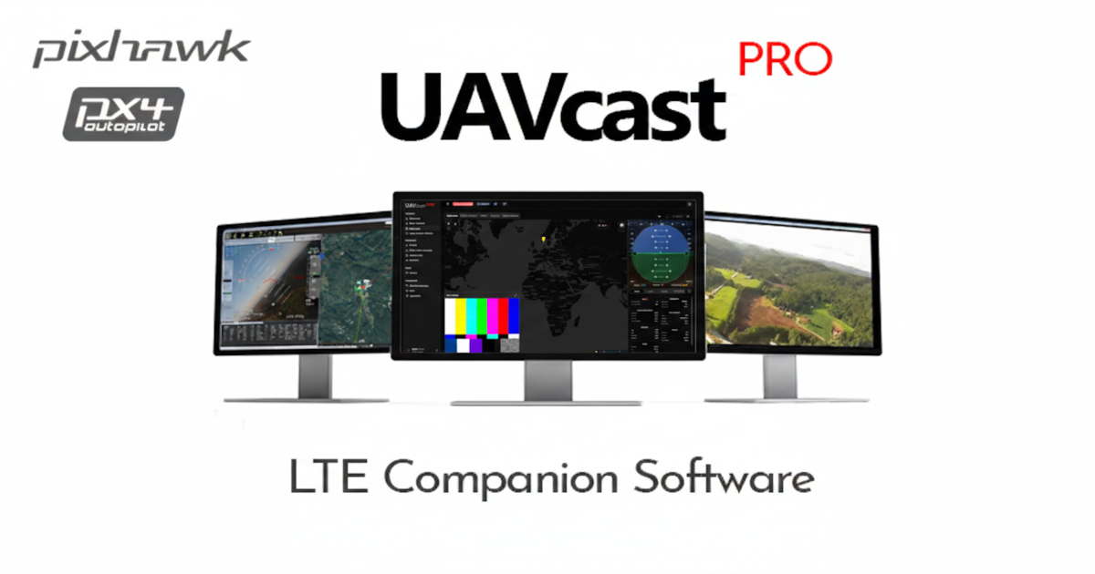 UAVcast Pro - 4G/5G UAV Companion for Long-Range Flights