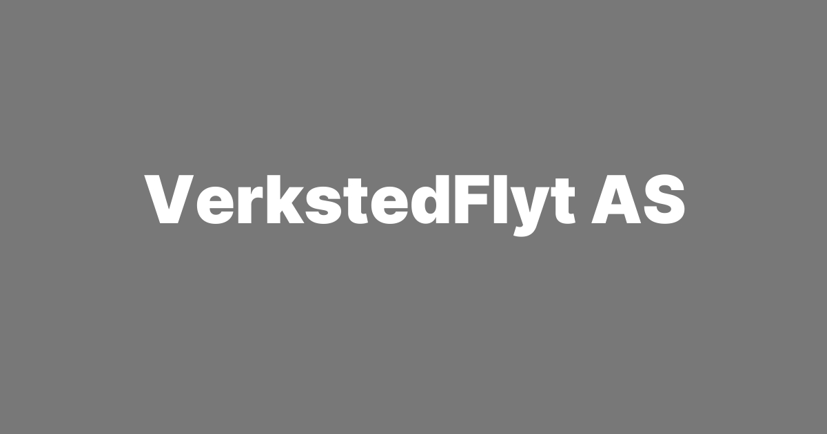 VerkstedFlyt AS