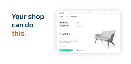 Show products with fantastic detail in 3D