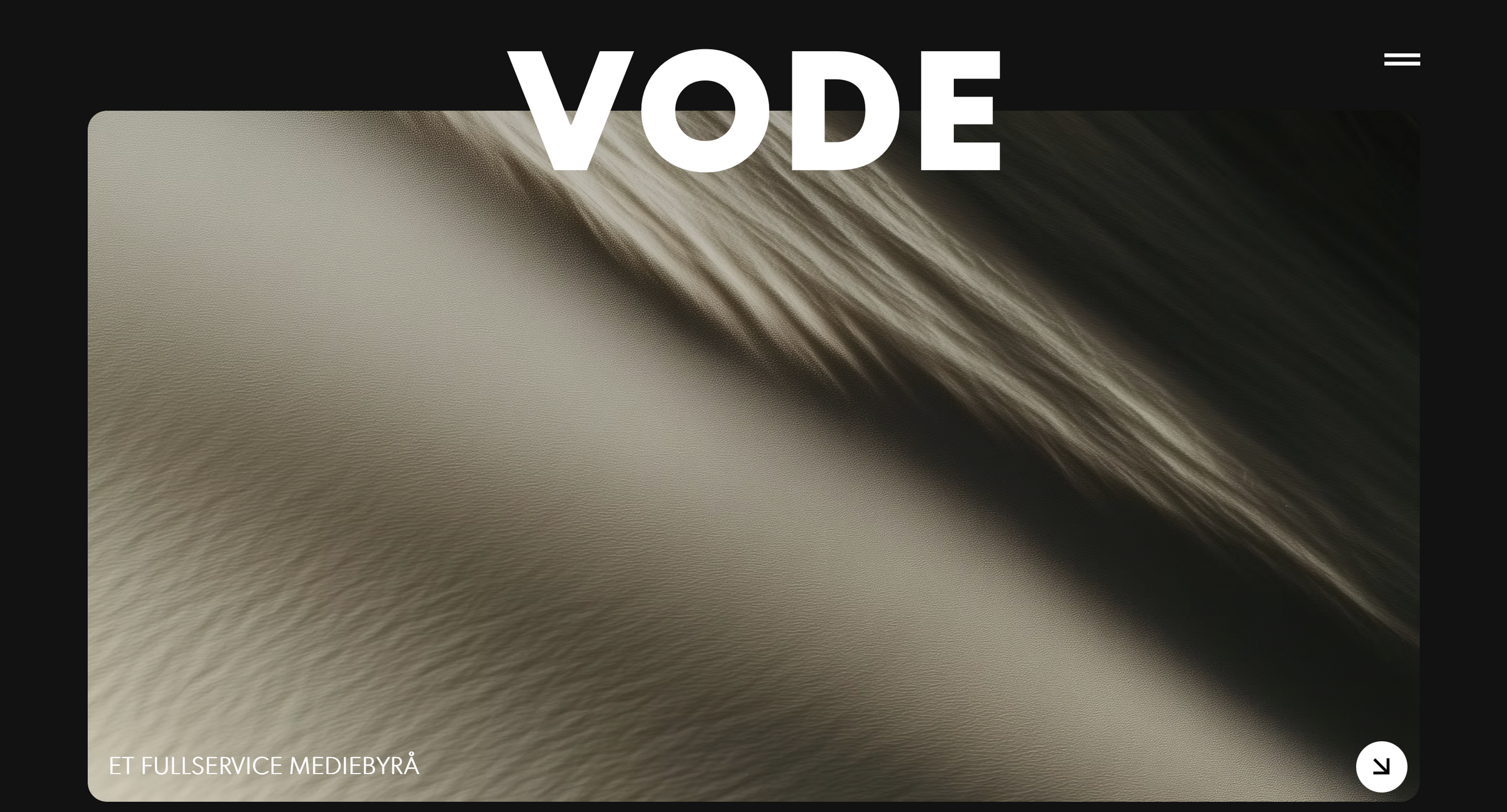 Vode | Et fullservice mediebyrå