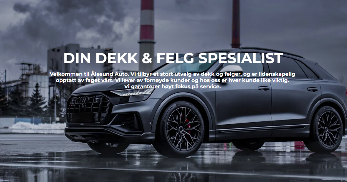 Ålesund Auto | Dekk-felger-dekkhotell | Møre Og Romsdal