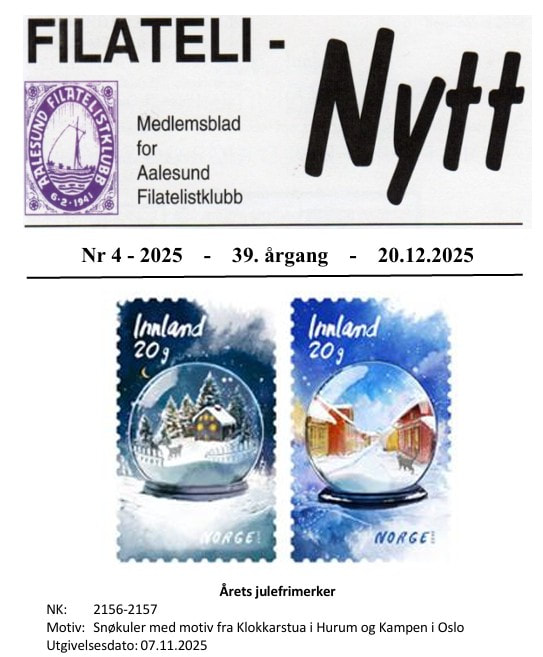 AALESUND FILATELISTKLUBB