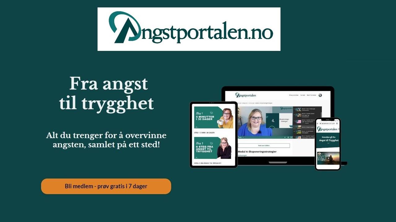 Hjelp mot Angst – Overvinn angsten med Angstpedagogen
