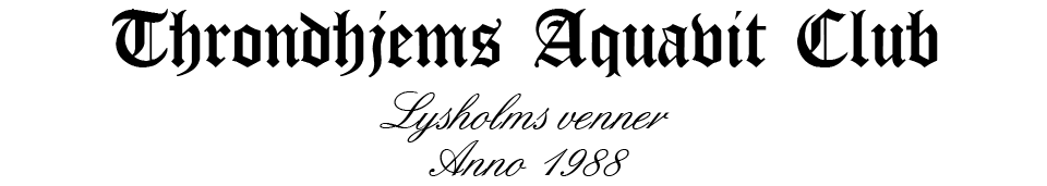 Throndhjems Aquavit Club