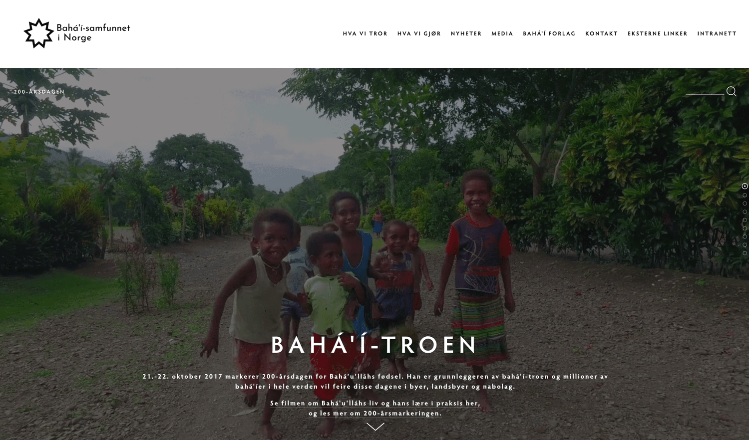 404 Error / Siden ikke funnet — Bahá'í-samfunnet i Norge