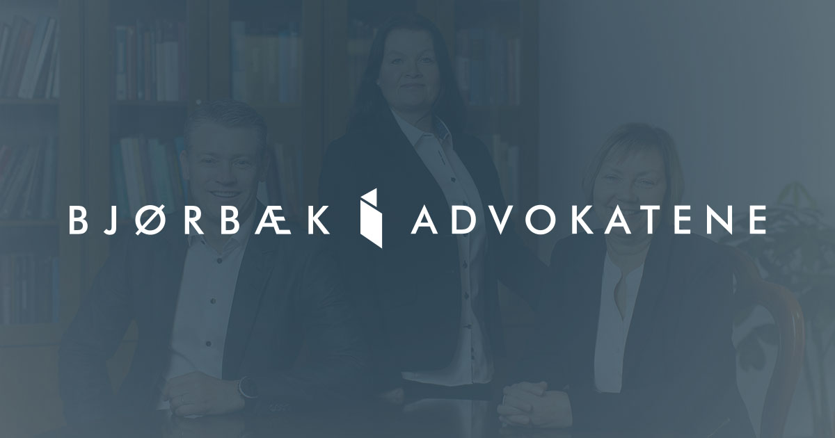 Hjem - Bjørbæk Advokatene AS