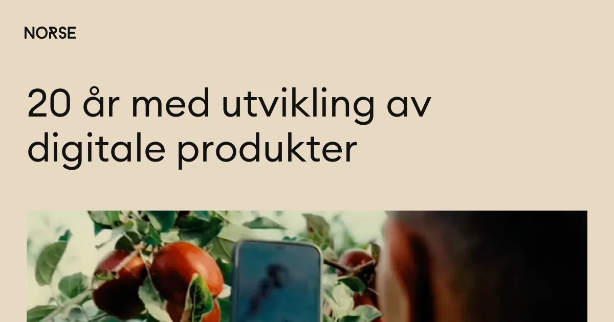 Digital design og utvikling som skaper reell verdi