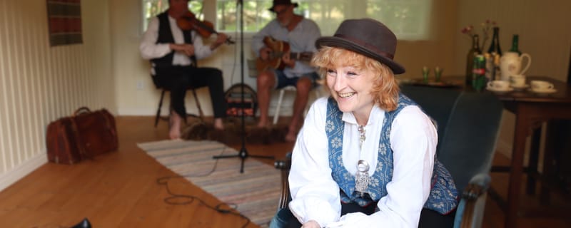 Marit Vestrum er felespeller og arkivformidler fra Levanger, Trøndelag