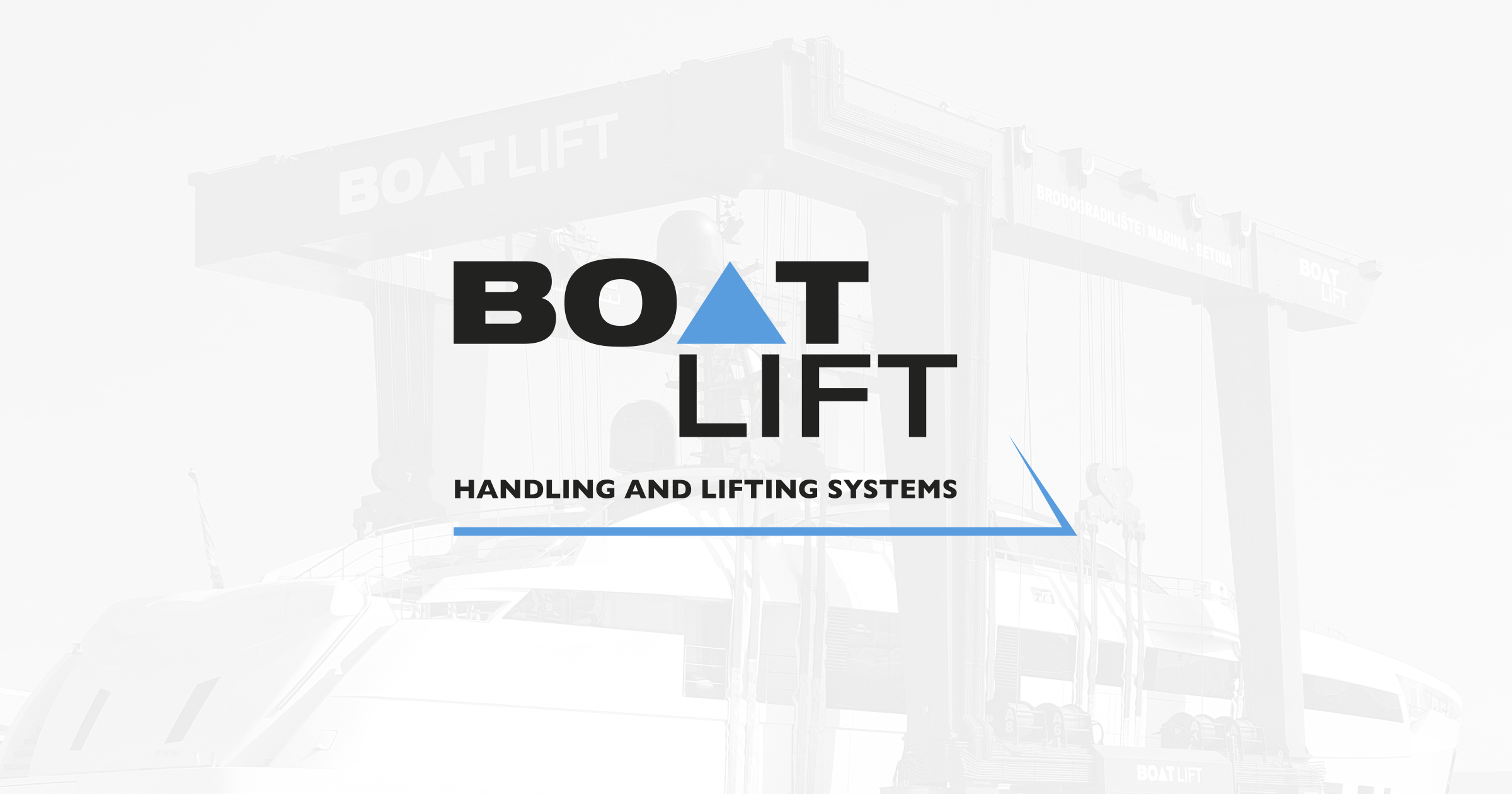 Sistemi di sollevamento e movimentazione | Boat Lift