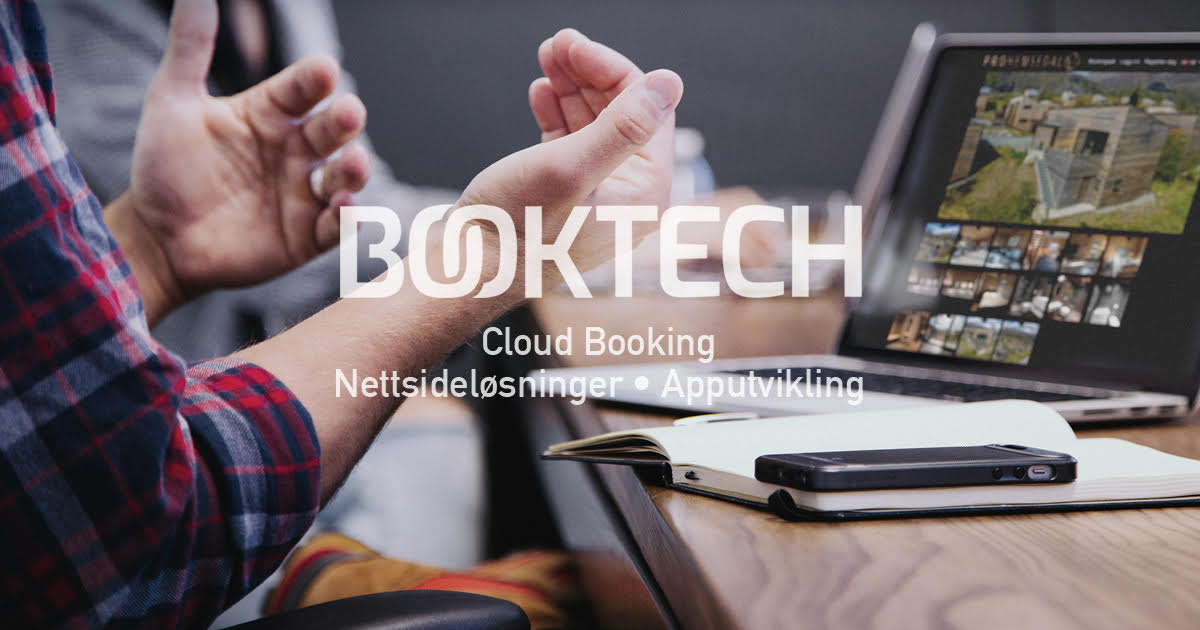 Booktech | Cloud Booking, nettsider og apputvikling