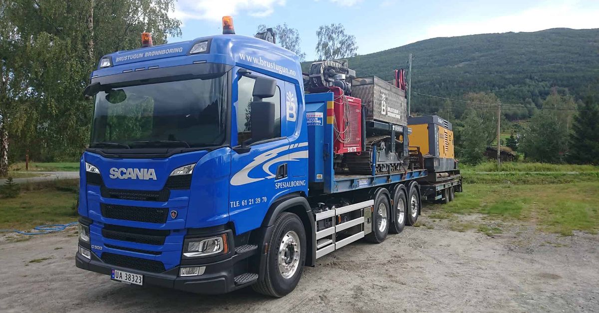 Brønnborer med vanngaranti | Brustugun Brønnboring AS