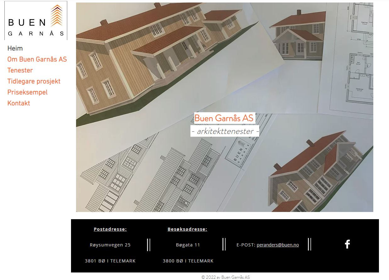 Buen Garnås AS | Arkitekt