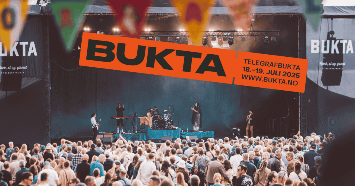 Buktafestivalen 18.-19. juli 2025 - Bukta Tromsø Open Air Festival