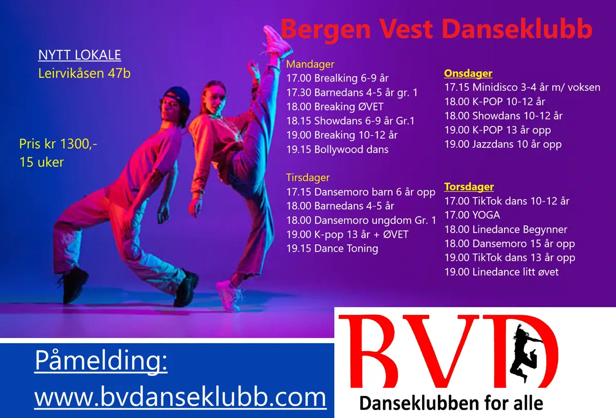 Hjem - Bergen Vest Danseklubb