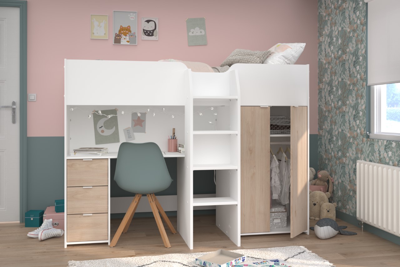 Køyeseng, barneseng, halvhøy seng, loftseng og juniorseng | Choppi.no