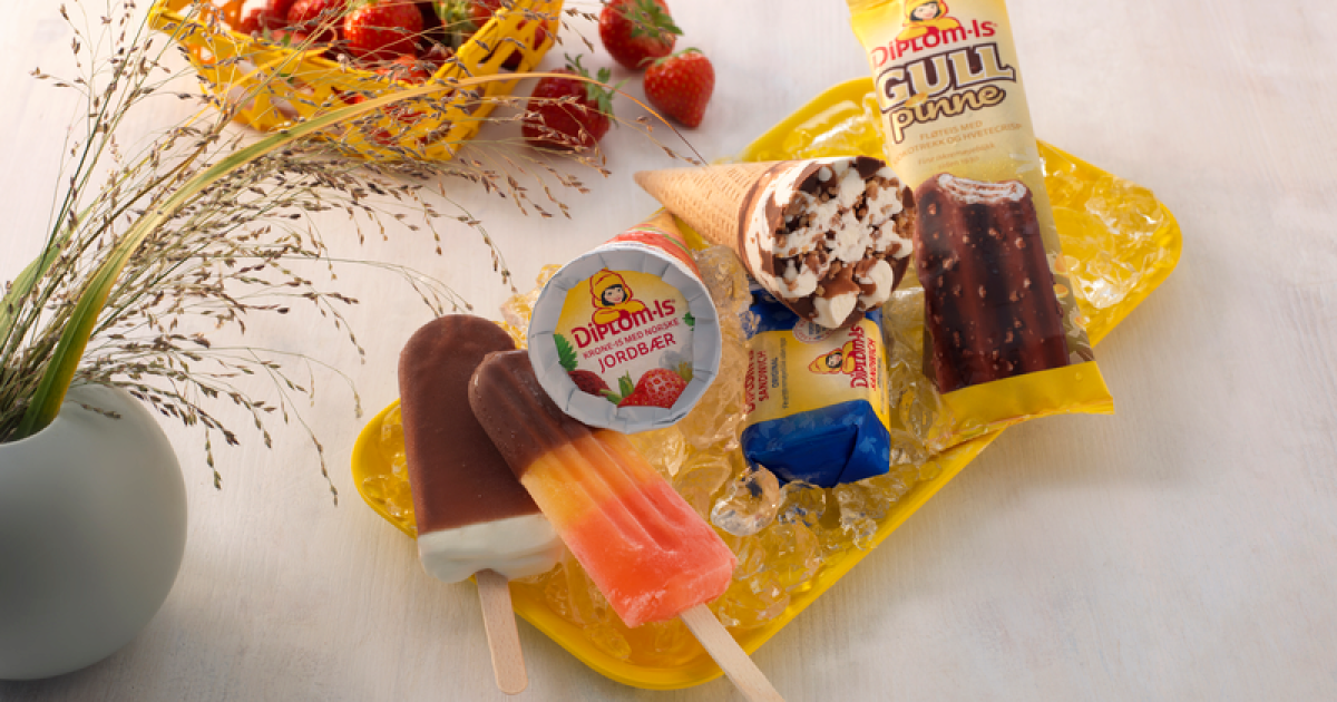 Diplom-Is | Is og oppskrifter | Hele Norges iskrem