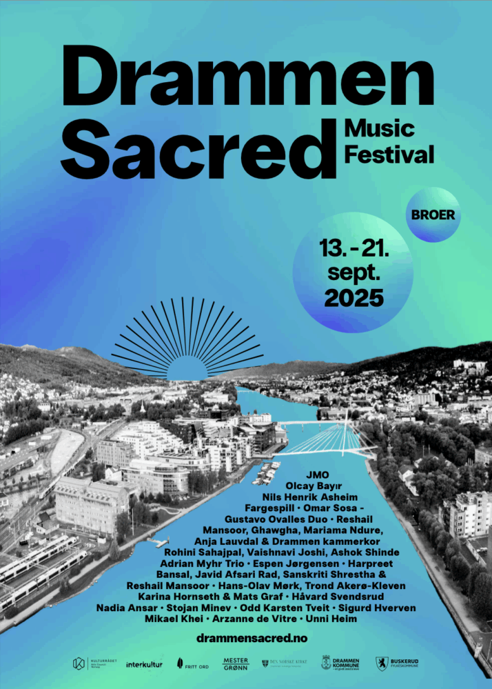 Hele festivalprogrammet er ute – Drammen Sacred
