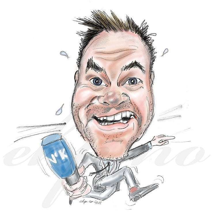 Bestill Karikaturtegning ehp.no® for Portrett