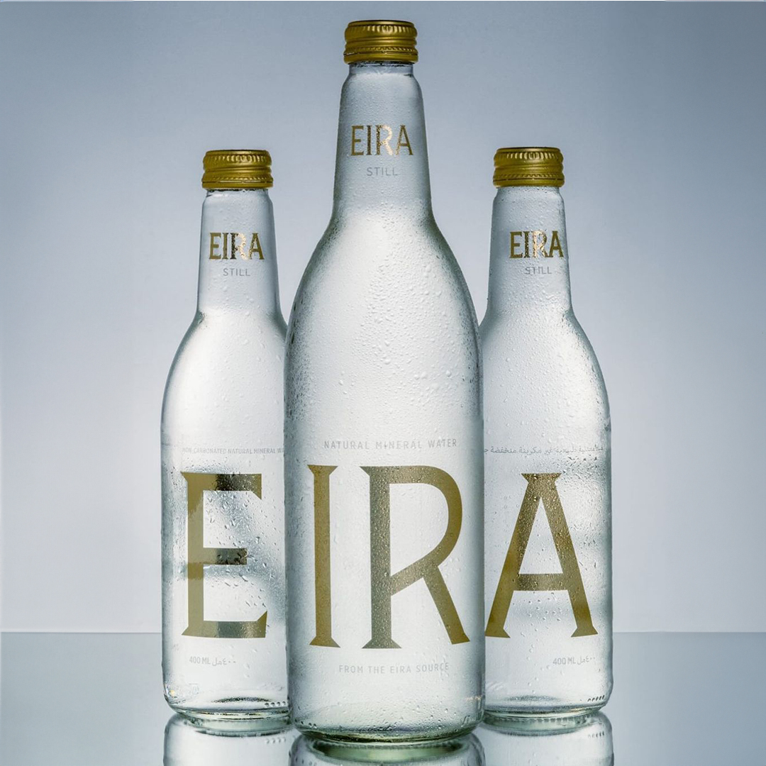 EIRA Water - Crafted by Nature. Captured in Elegance.