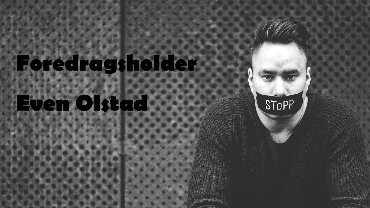 Foredragsholder Even Olstad