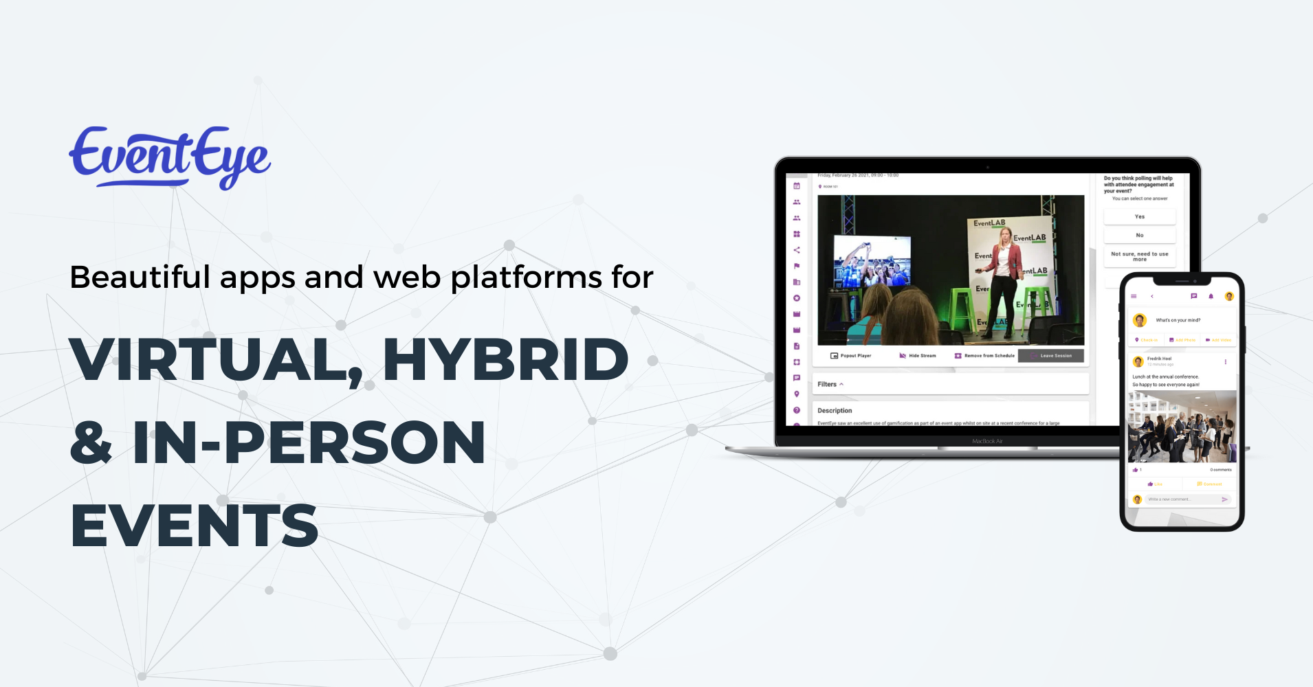 EventEye - Event-apper og virtuelle eventplattformer