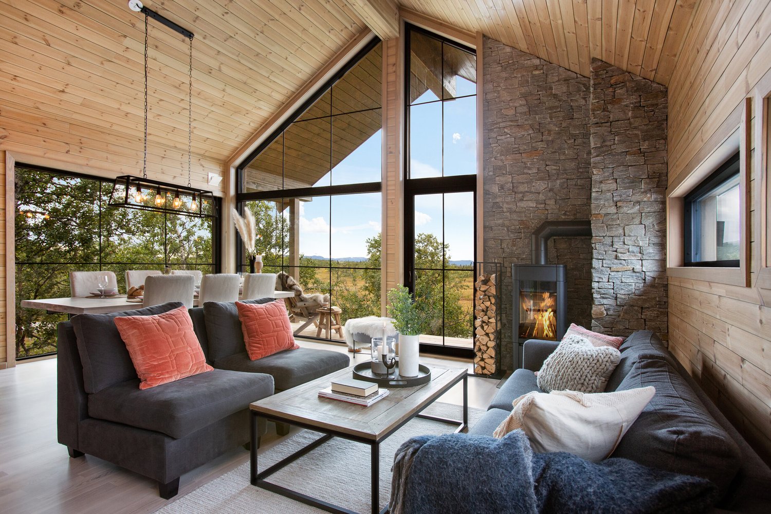 Norskproduserte hytter/moderne design