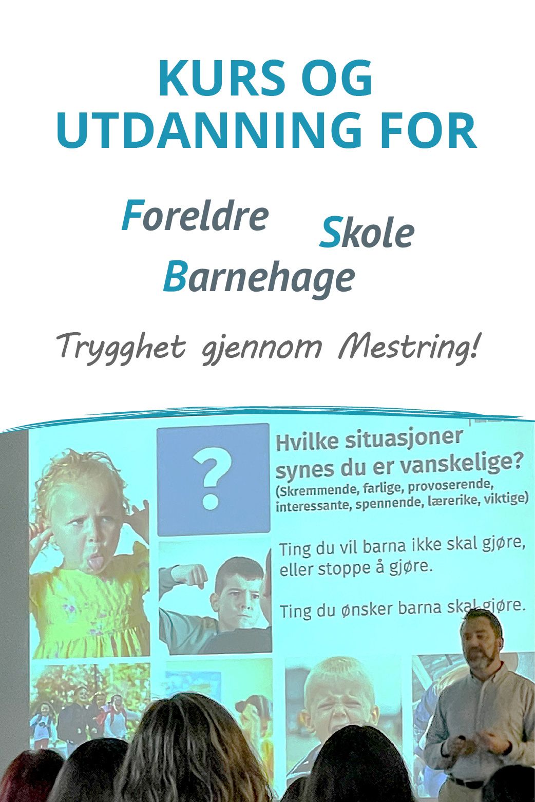 Kurs for foreldre og barnehager
